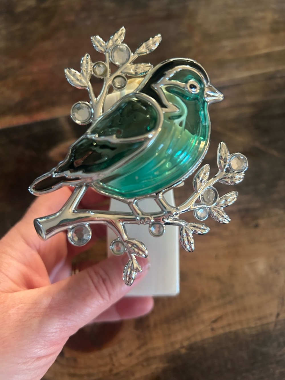 Bath And Body Works Green Bird Light Up Wallflower Plug Diffuser